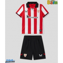 Athletic Bilbao Hjemmedraktsett Barn 2025-26 Kortermet (+ Korte bukser)